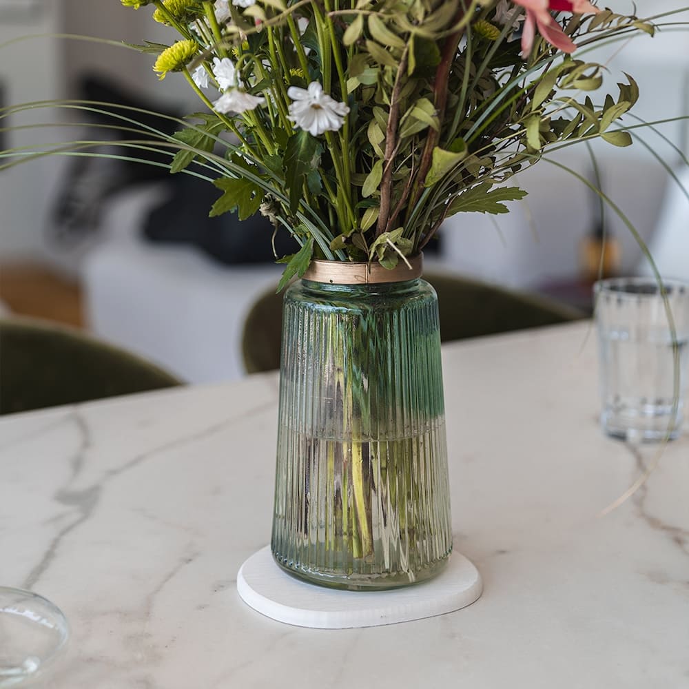 Lot de 4 sous-verres | Dessous de vase | Pots