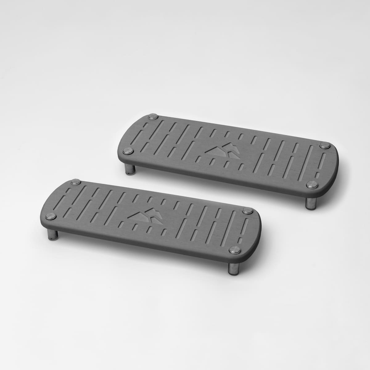 Set of 2 accessory holders made of diatomite stone