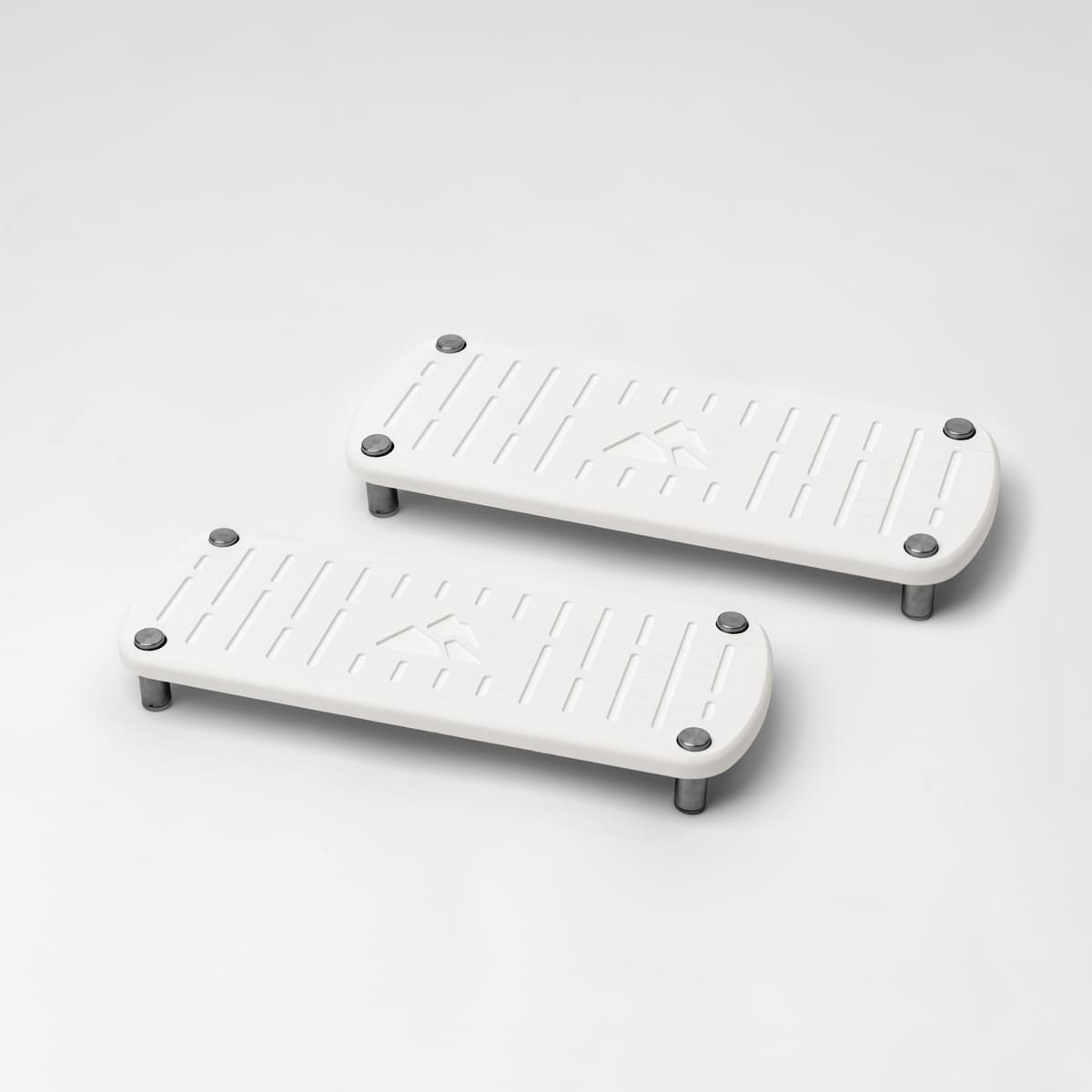 Set of 2 accessory holders made of diatomite stone