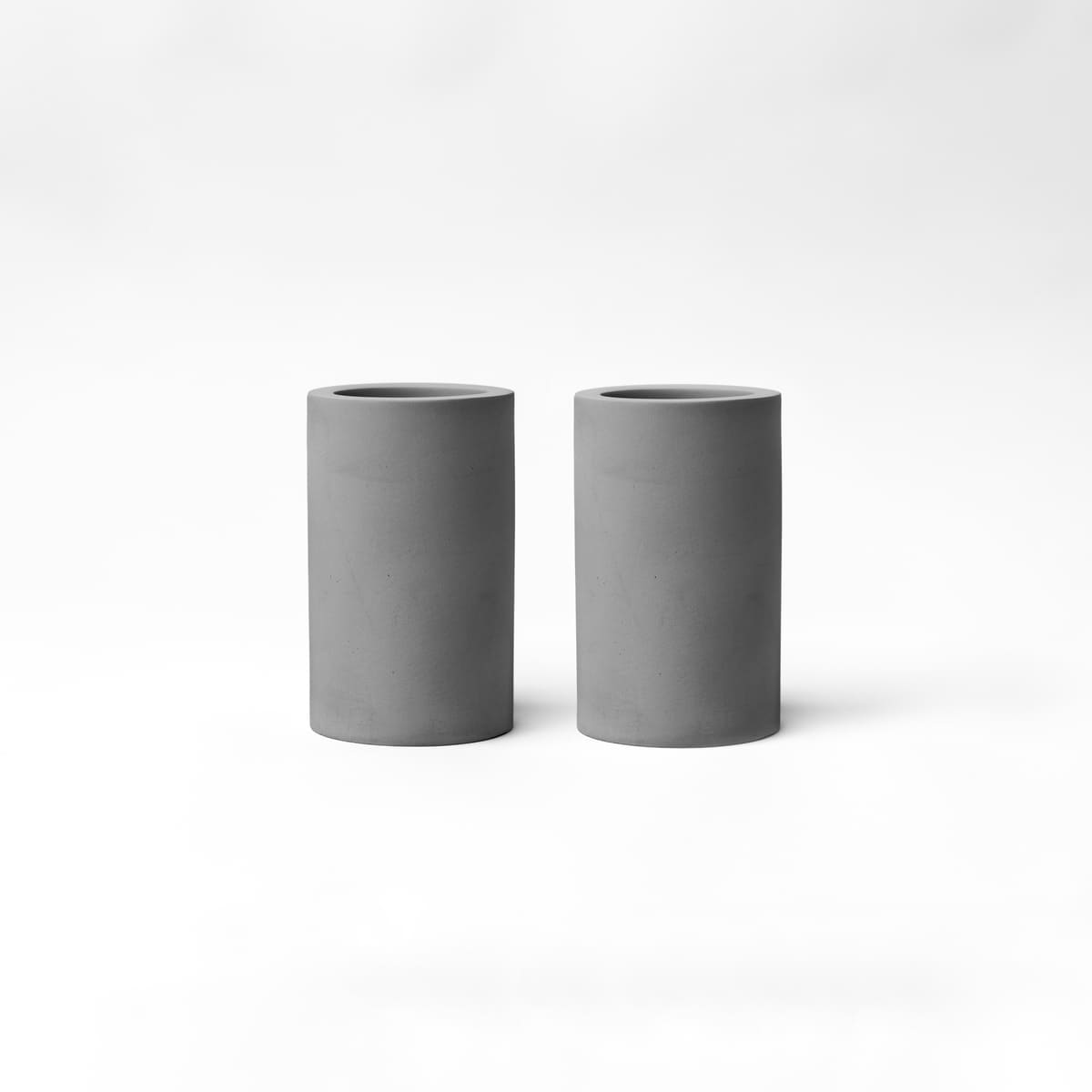 Set of 2 toothbrush holders made of diatomite stone