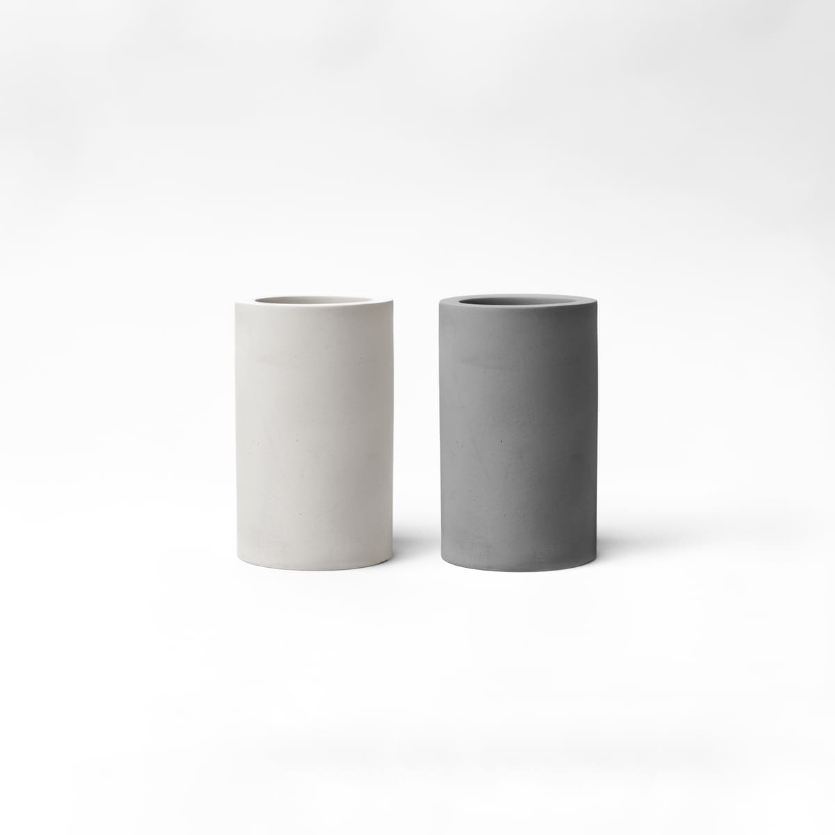 Set of 2 toothbrush holders made of diatomite stone