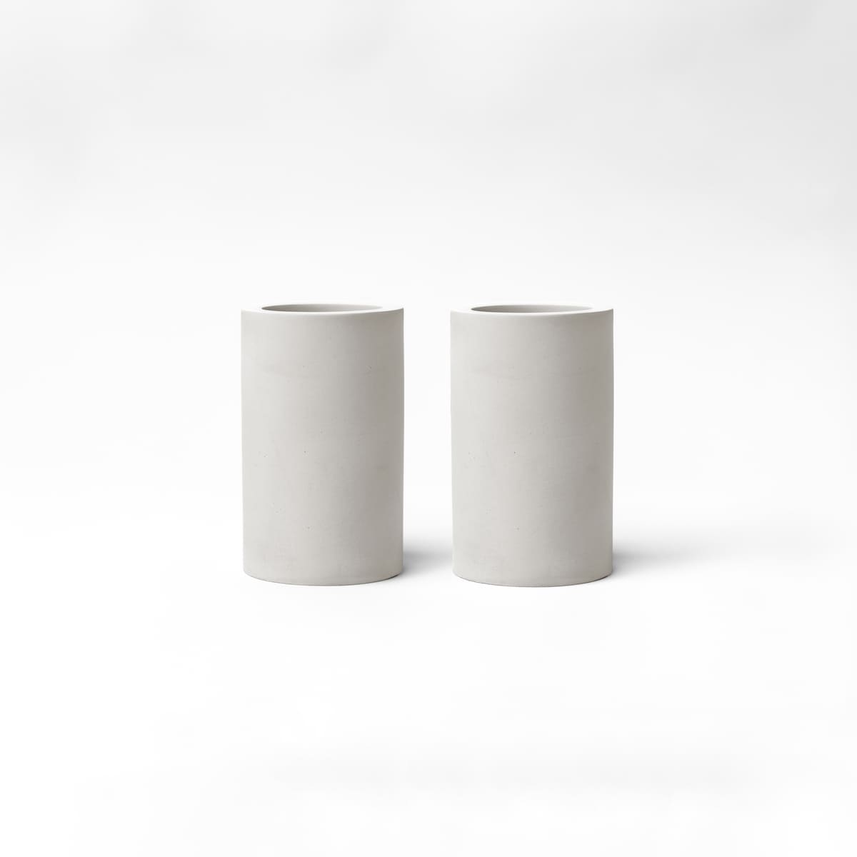 Set of 2 toothbrush holders made of diatomite stone