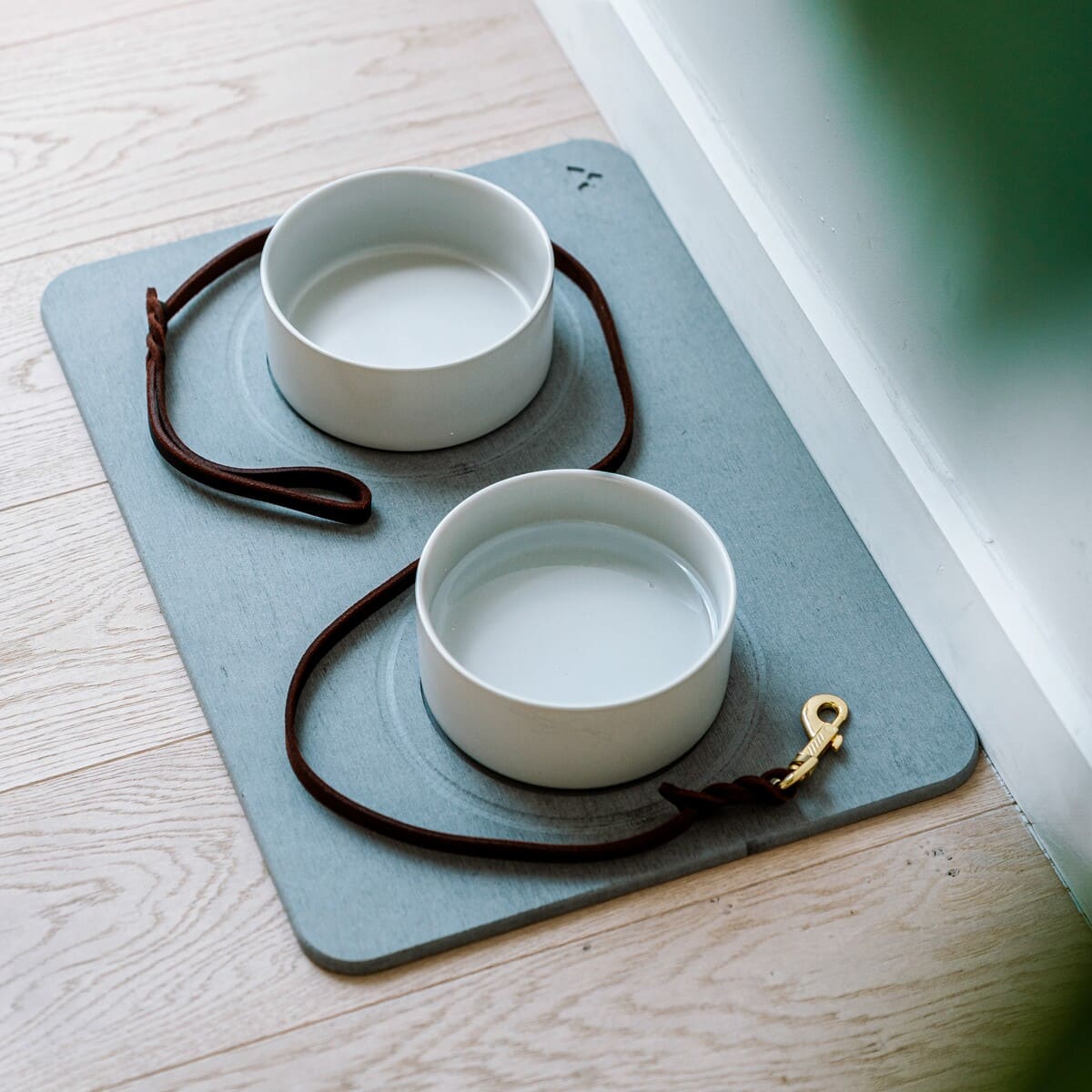 Tappetini per ciotole per cani e gatti in pietra diatomite