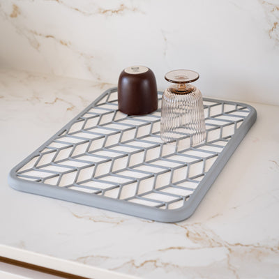 Abtropffläche aus Kieselgur