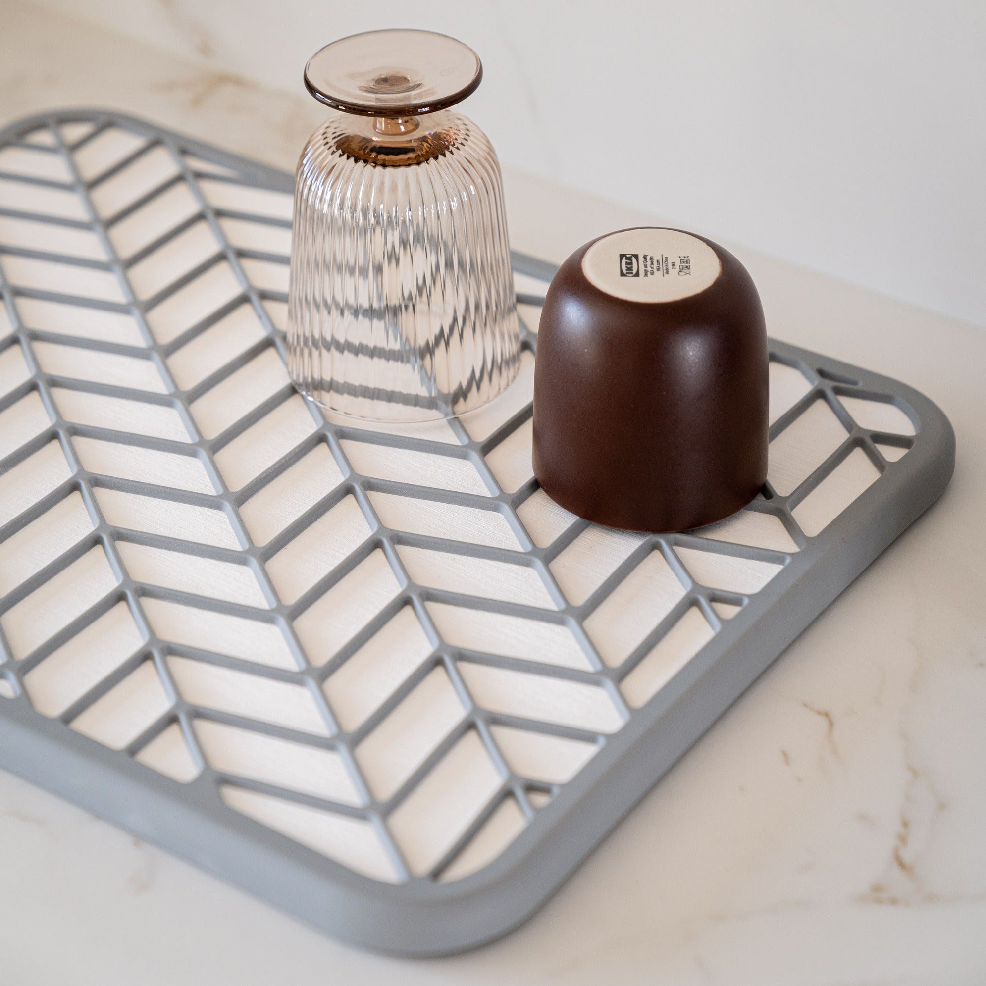 Abtropffläche aus Kieselgur