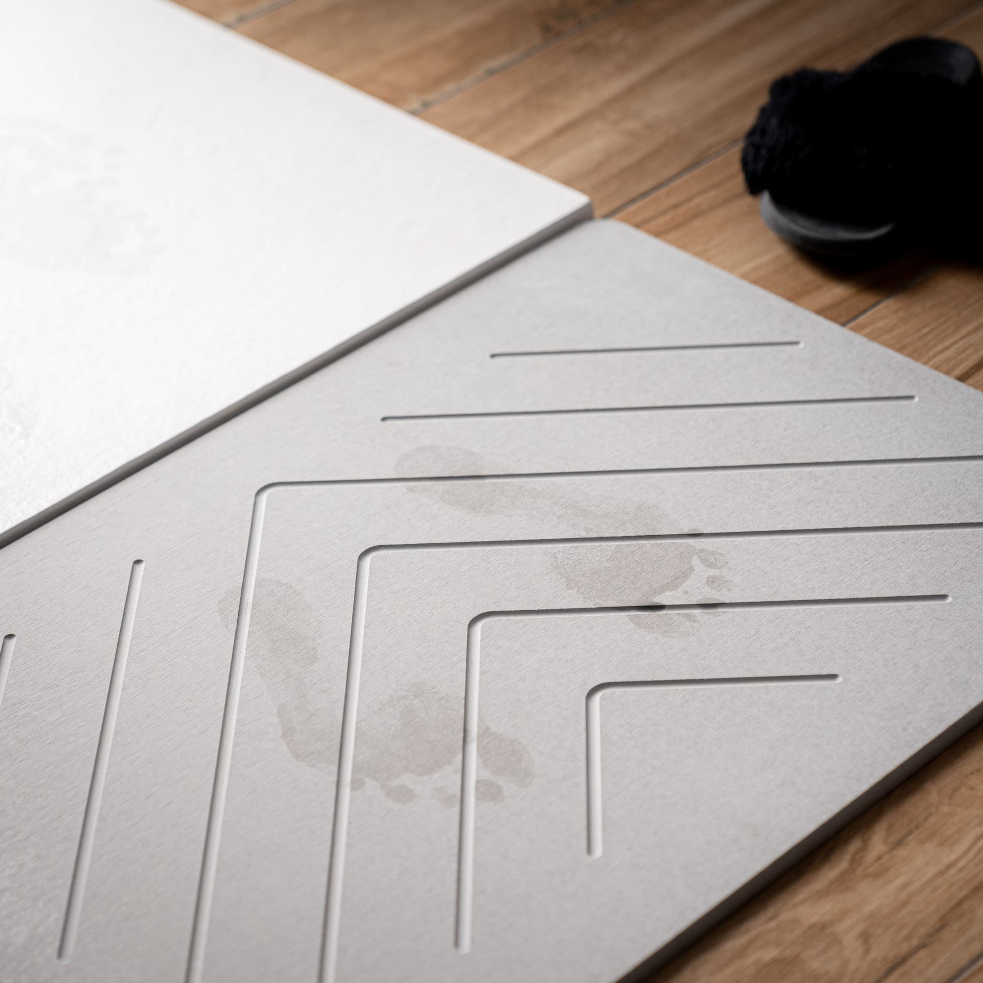 Tapis de bain en pierre de diatomite - Grand Format