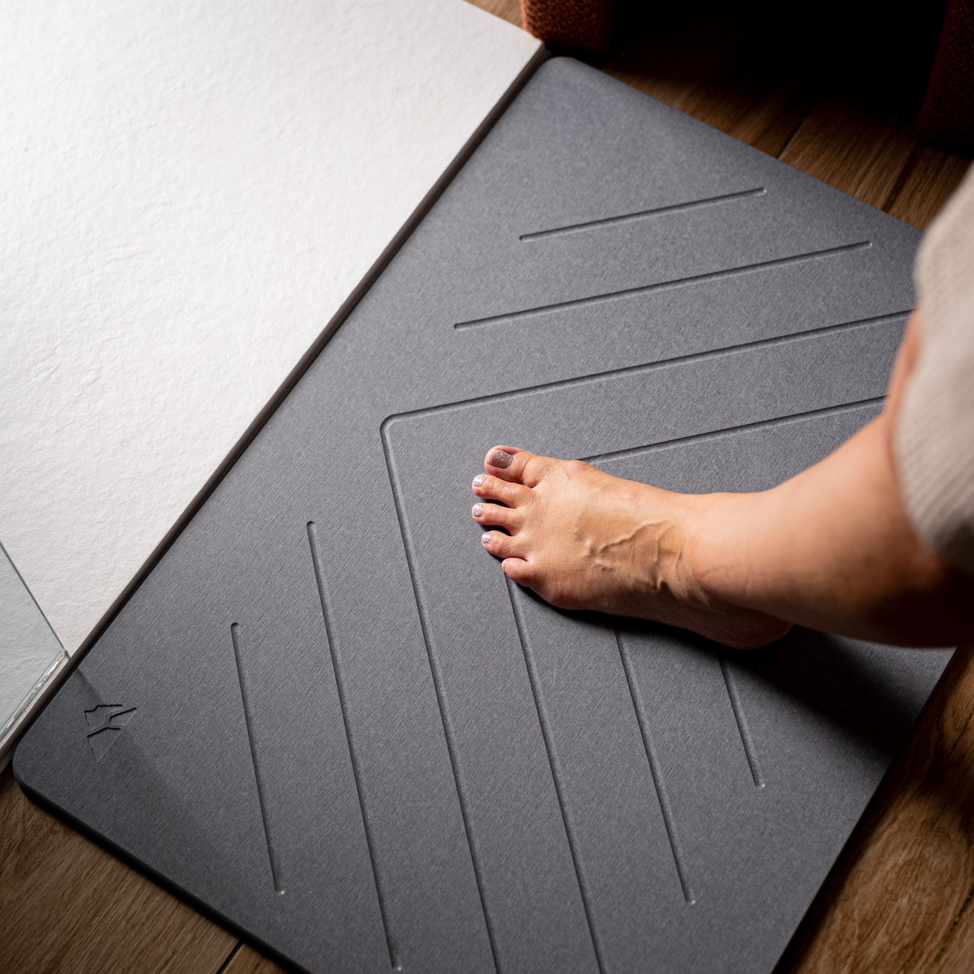 Tapis de bain en pierre de diatomite - Grand Format