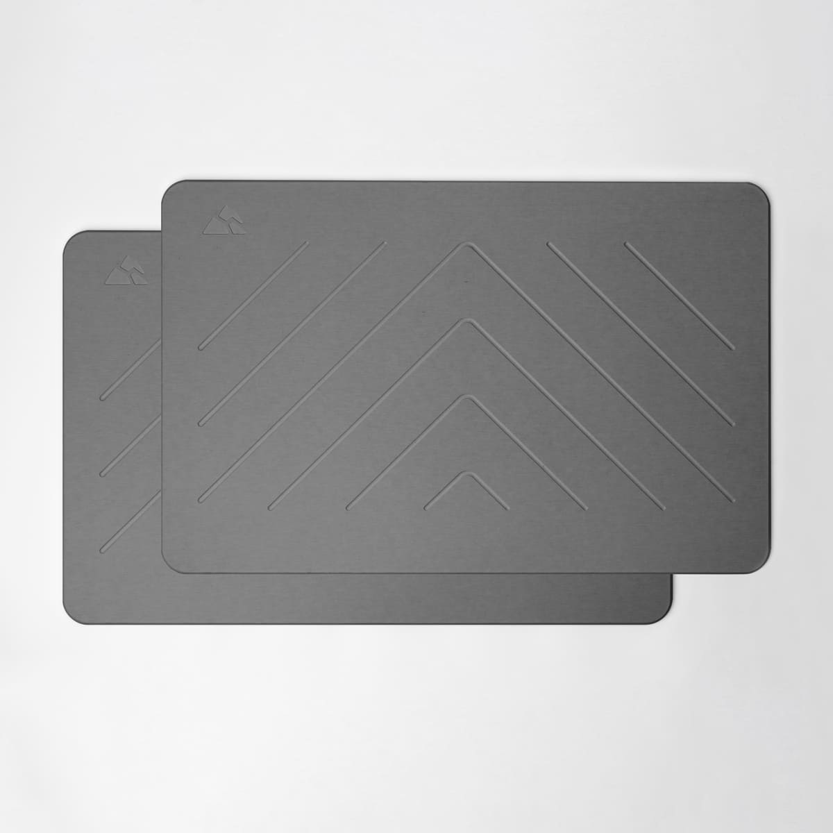 Lot de 2 tapis de bain en pierre de diatomite