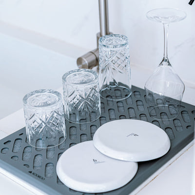 Diatomite stone drainer