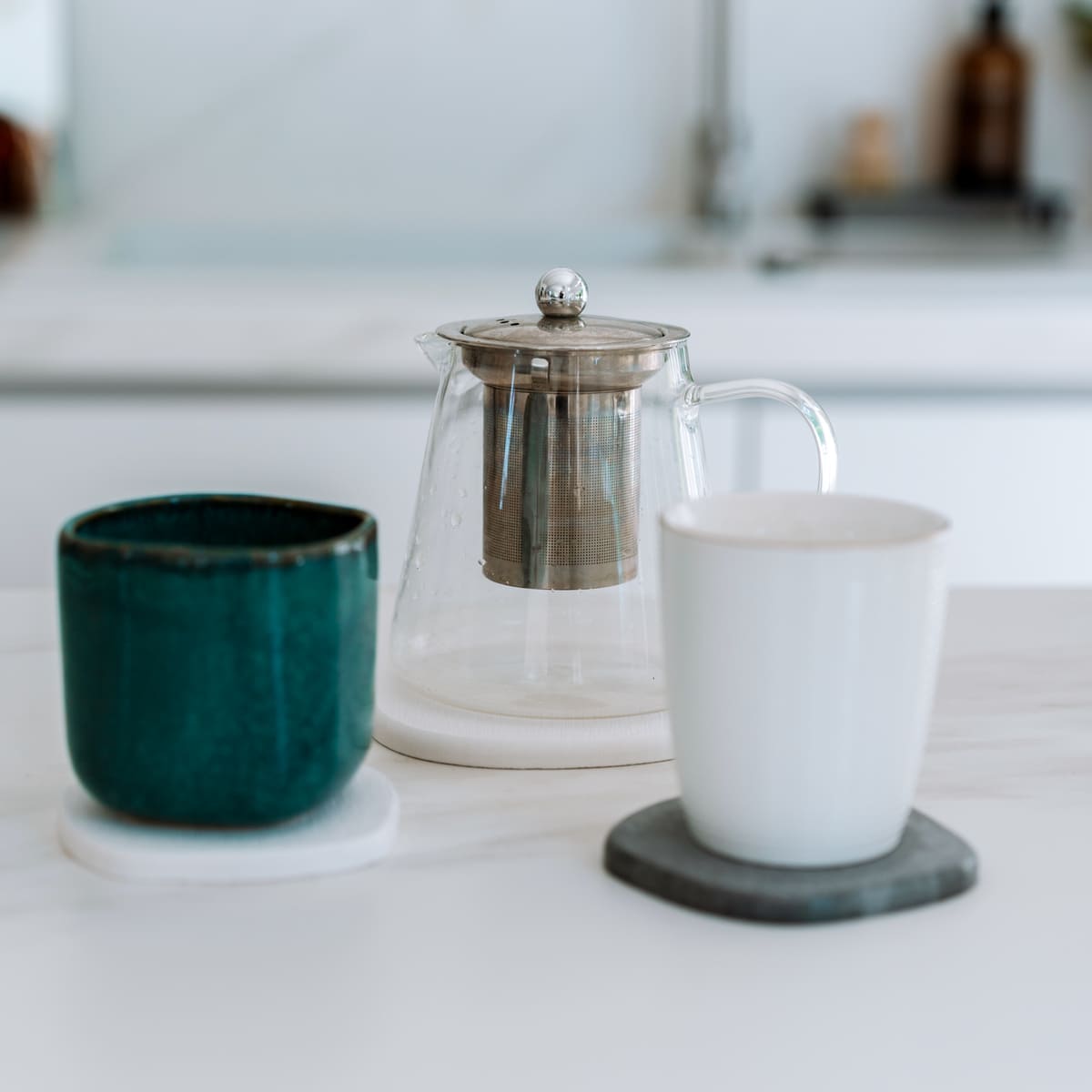 Set of 6 coasters | Vase mats | Pots
